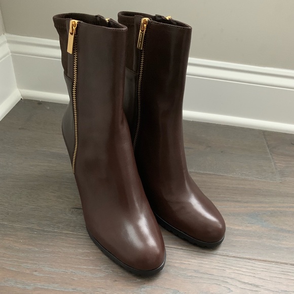 Michael Kors Shoes - Michael Kors Wedge Heel Ankle Boots